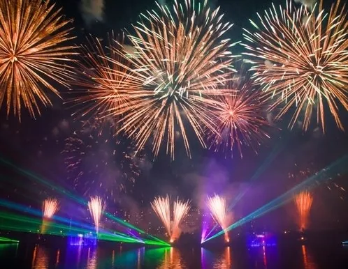 Афиша трансляции Пиротехническое шоу на фестивале "Ростех"