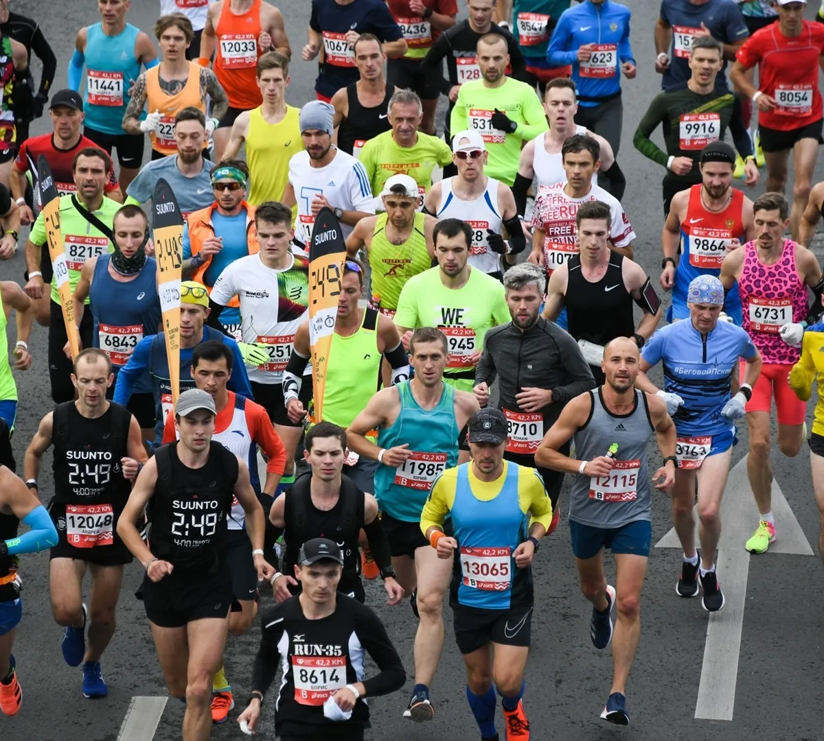 Афиша трансляции Самый массовый забег России