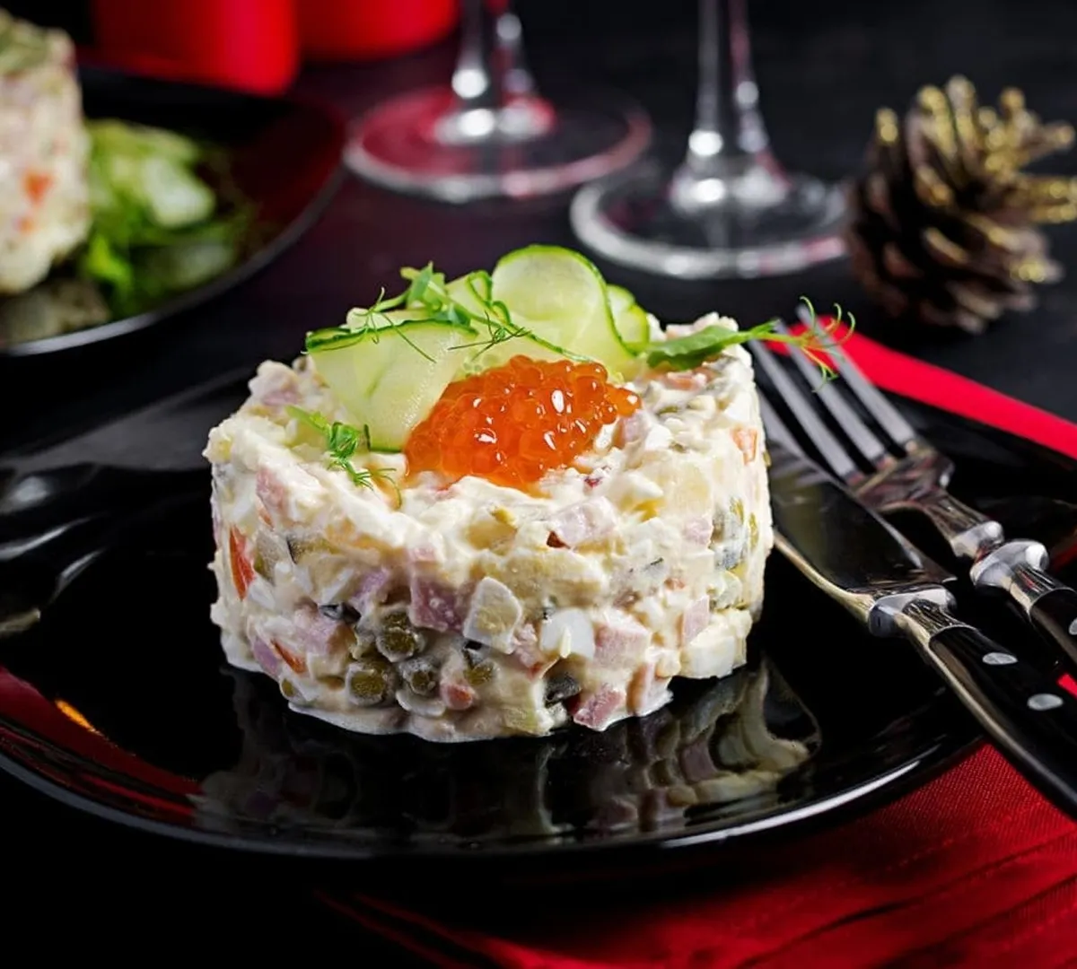 Афиша трансляции Как готовят оливье в ресторане из списка Michelin