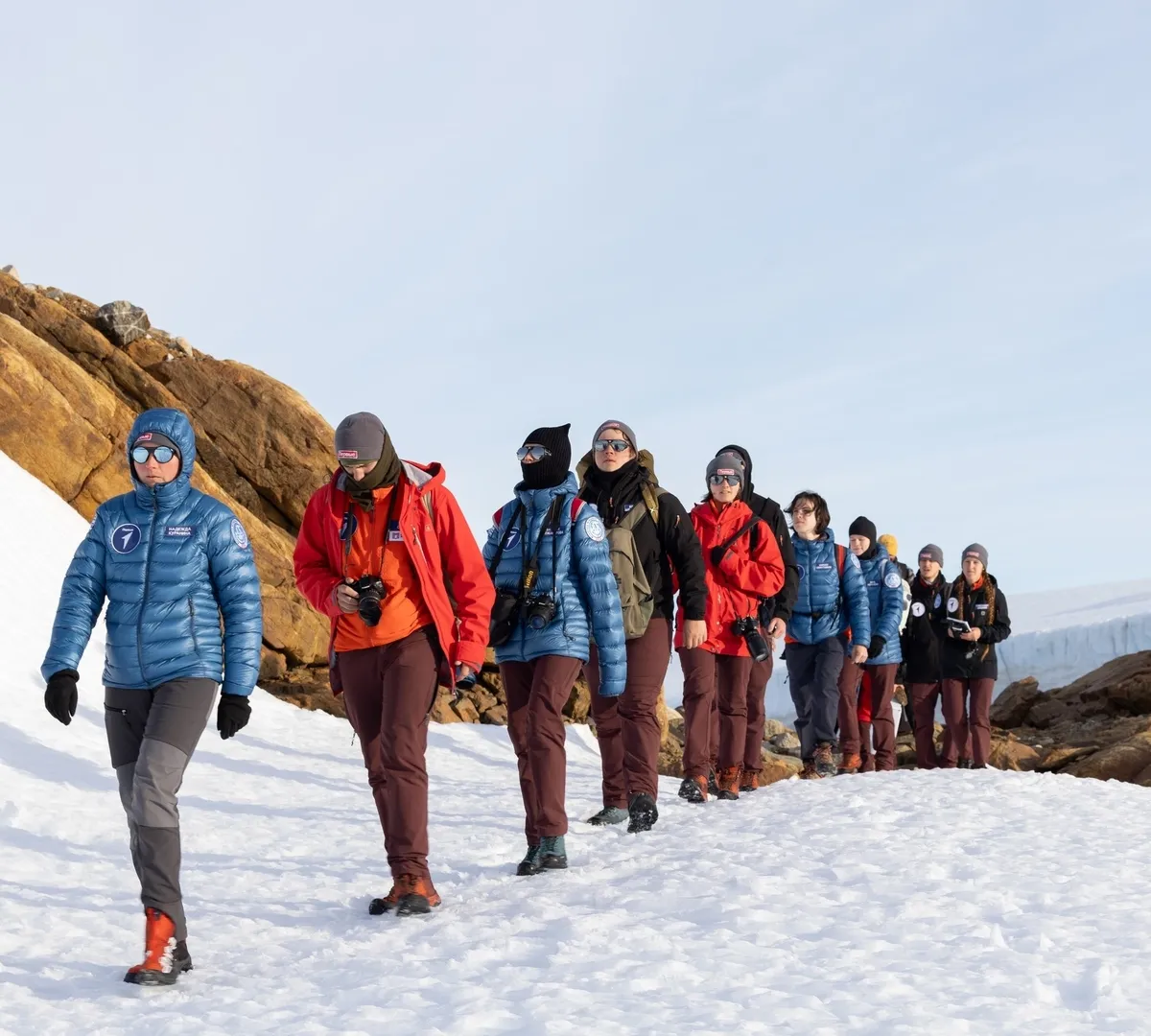 Афиша трансляции Возвращение молодежной антарктической экспедиции