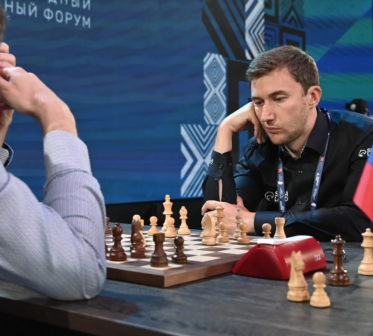 Афиша трансляции Сергей Карякин на шахматном форуме Moscow Open