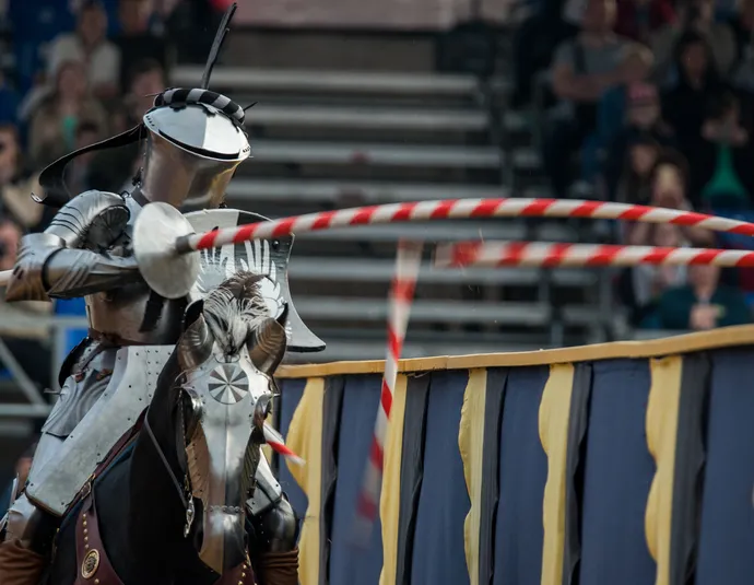 Афиша трансляции Рыцари преодолевают препятствия на "Турнире святого Георгия"