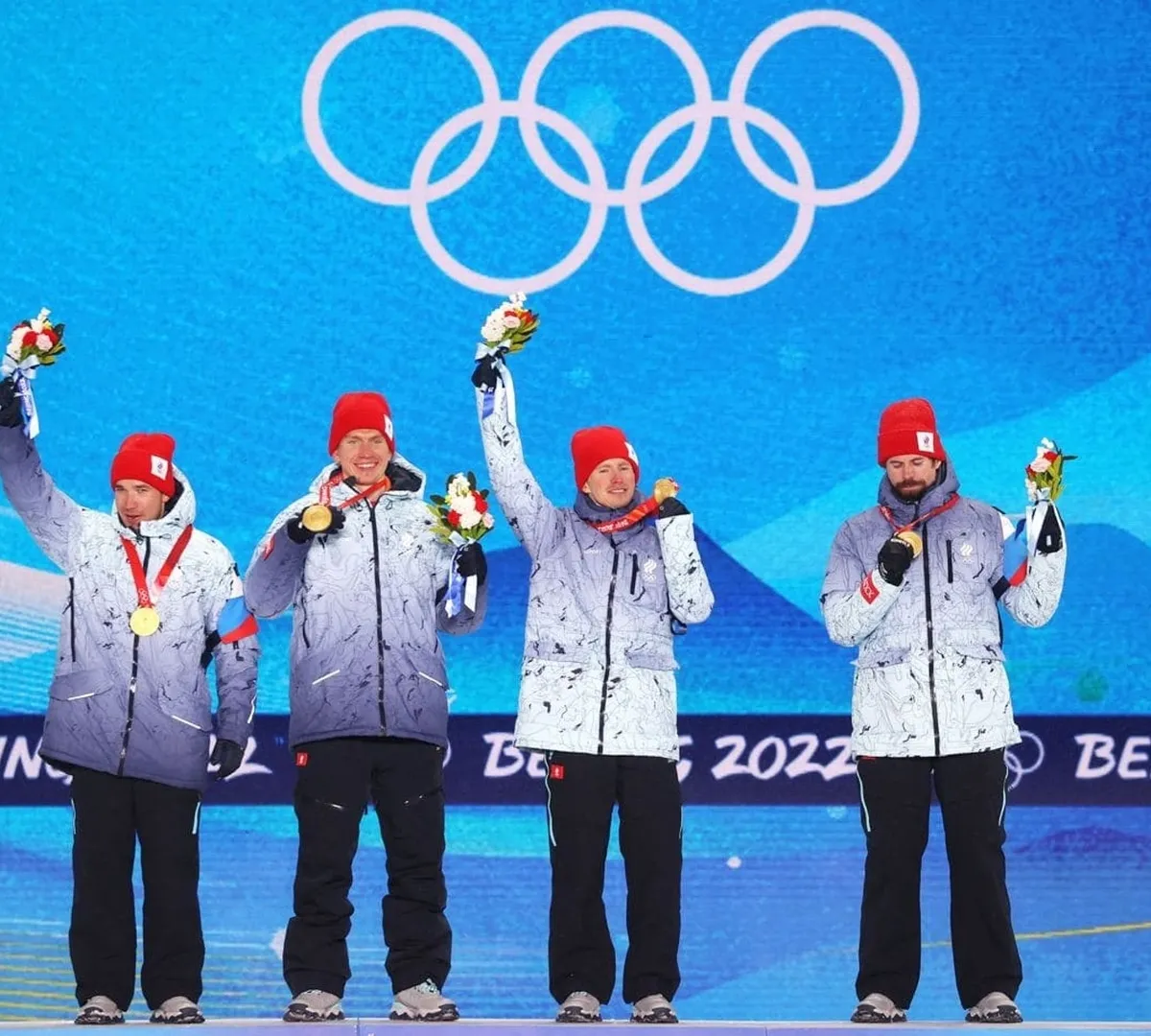 Афиша трансляции Чествование российских олимпийцев