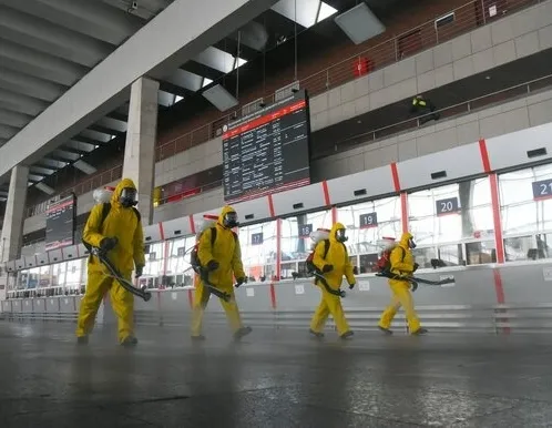 Афиша трансляции Дезинфекция Ленинградского вокзала