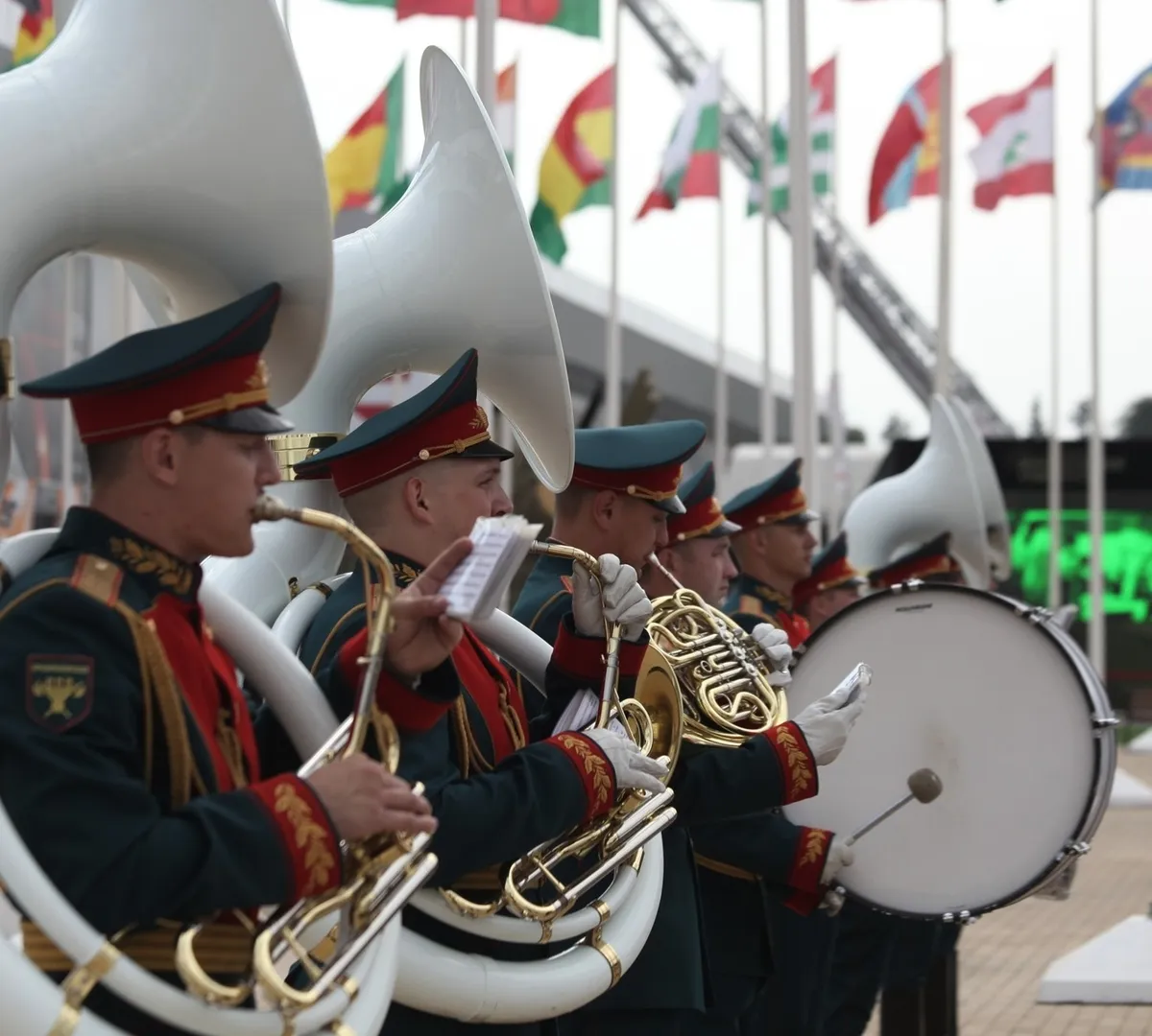 Афиша трансляции Открытие сезона концертов "Военные оркестры в парках"