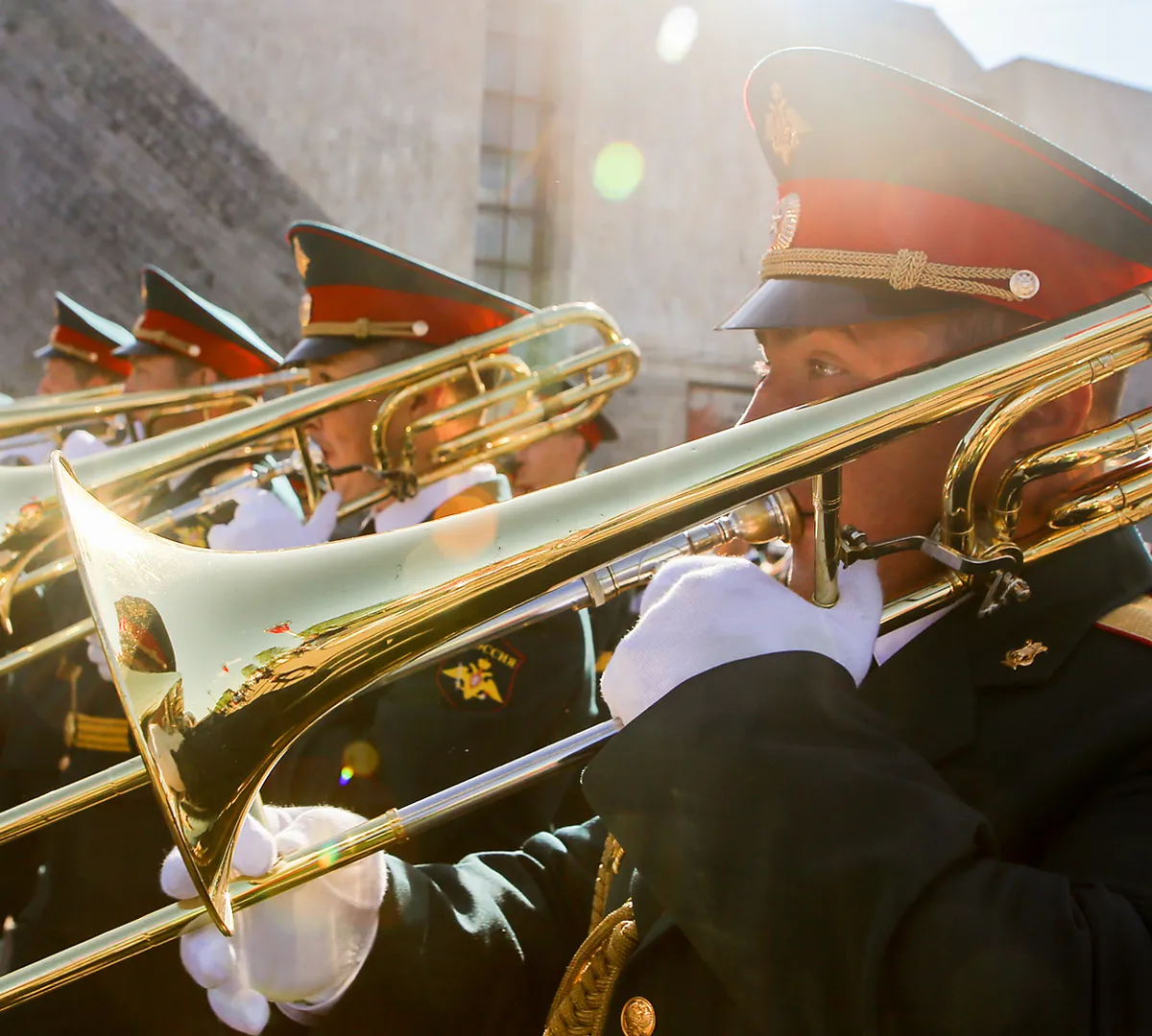 Афиша трансляции Парад оркестров у стен Кремля