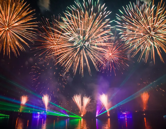 Афиша трансляции Видеозапись II Международного фестиваля фейерверков "Ростех"