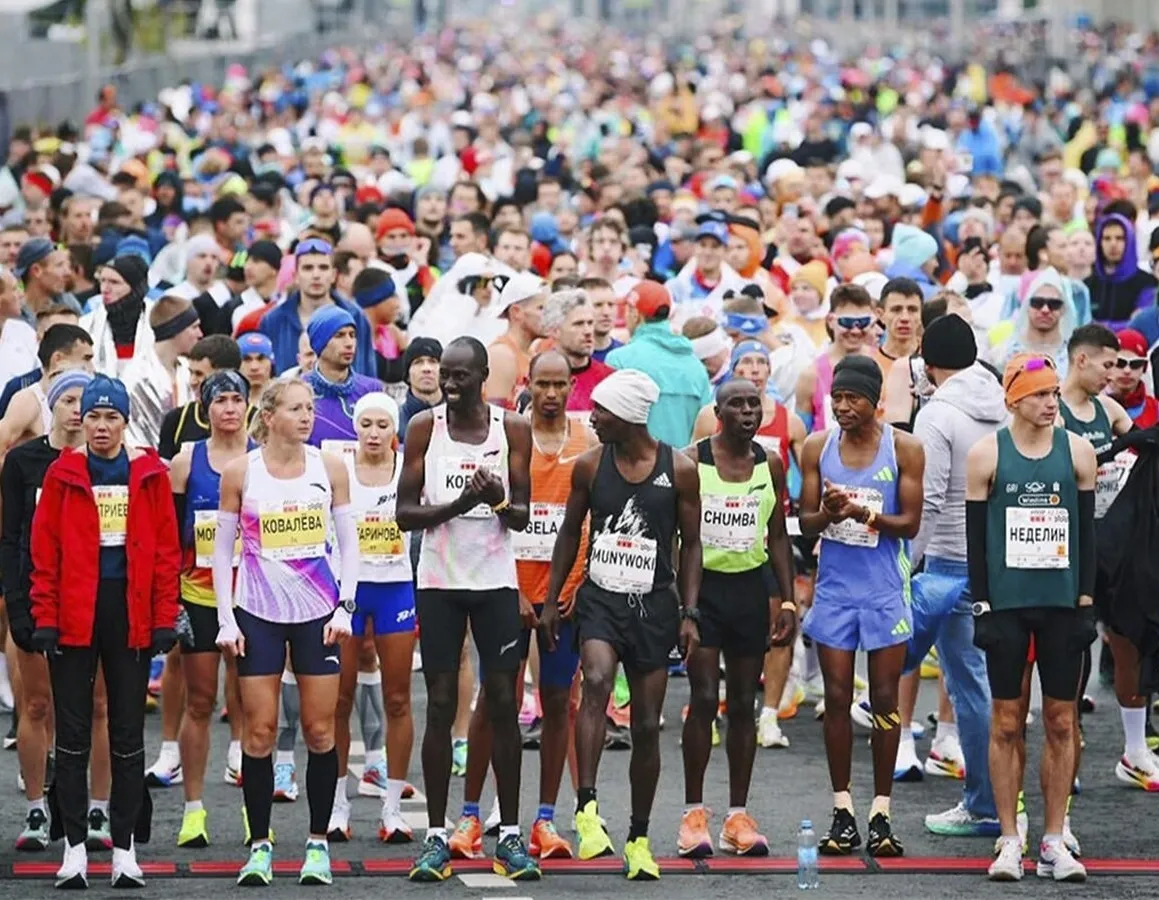 Афиша трансляции 12-й Московский марафон