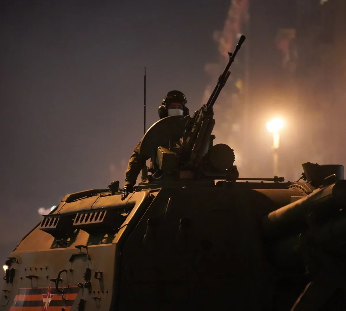 Афиша трансляции Перемещение военной техники к параду Победы