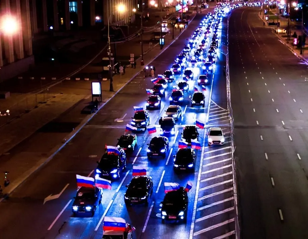 Афиша трансляции Предновогодний автопробег по Садовому кольцу