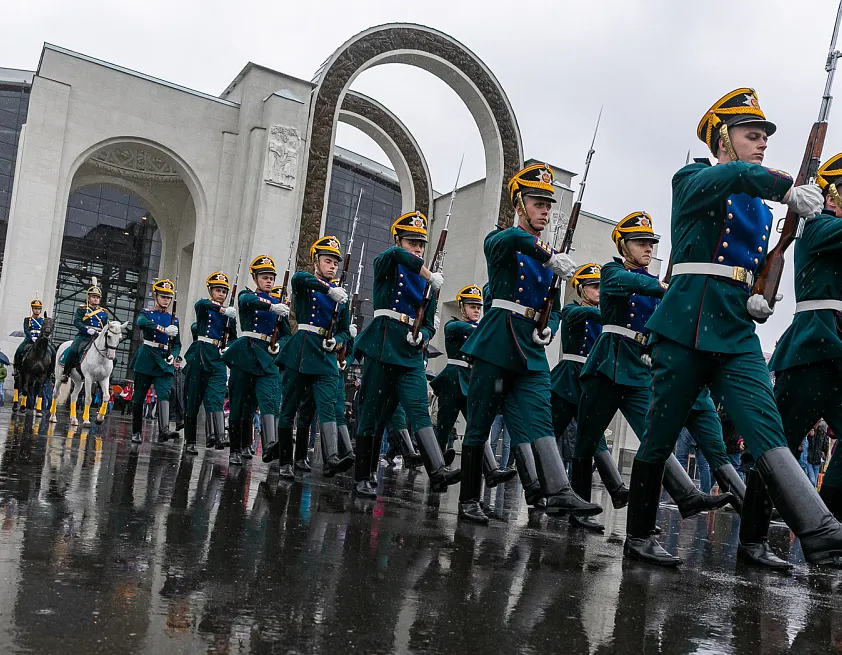 Афиша трансляции День защитника Отечества на ВДНХ