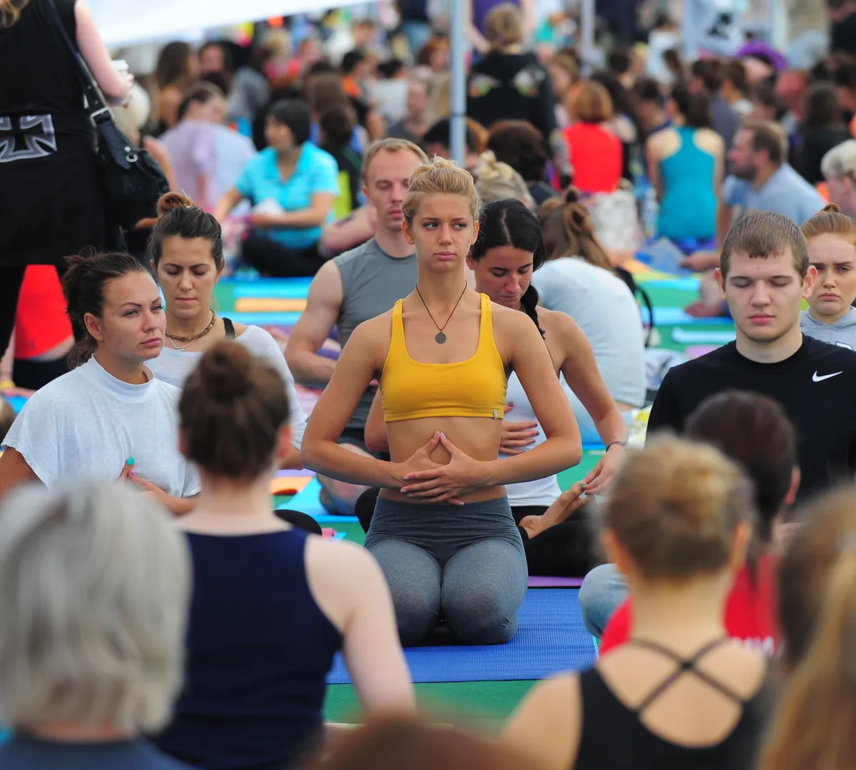 Афиша трансляции Международный день йоги в "Царицыне"