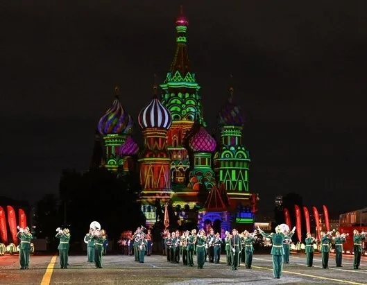 Афиша трансляции Открытие фестиваля "Спасская башня"