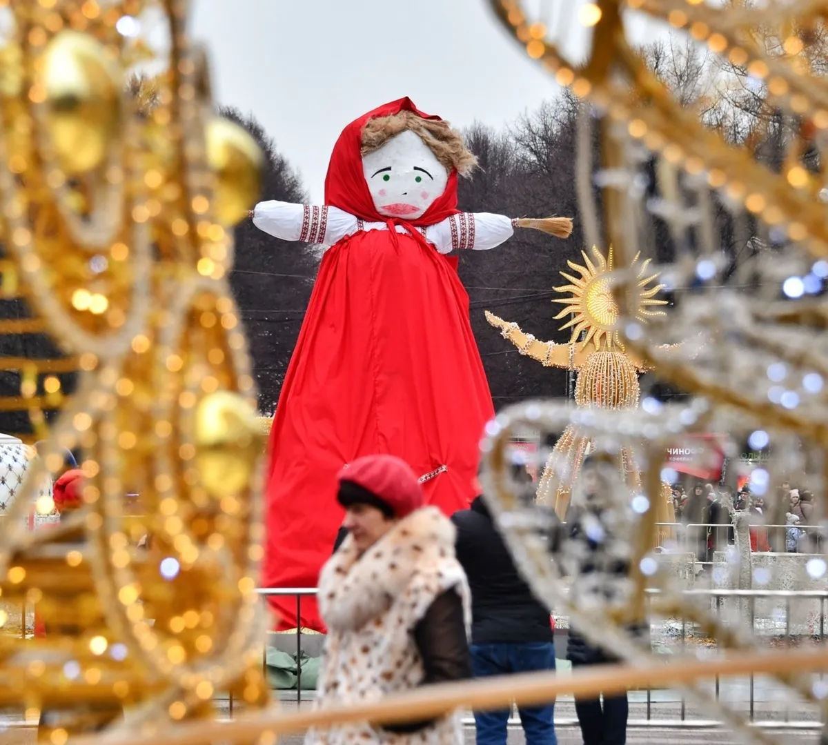 Афиша трансляции Сожжение чучела Масленицы на "Городской ферме" на ВДНХ