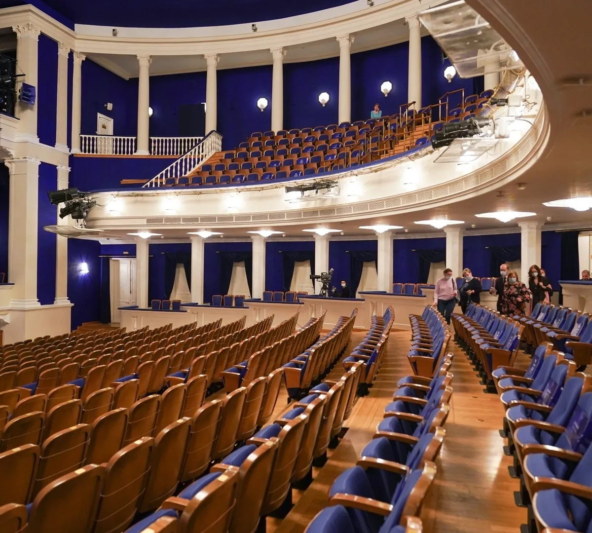 Афиша трансляции Монтаж декораций к опере "Пиковая дама"