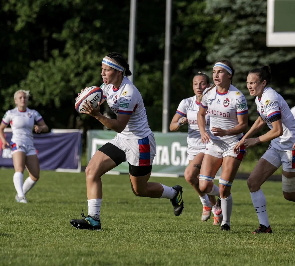 Афиша трансляции Тренировка женской команды по регби клуба ЦСКА