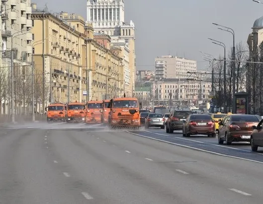 Афиша трансляции Промывка дорог и тротуаров после зимы