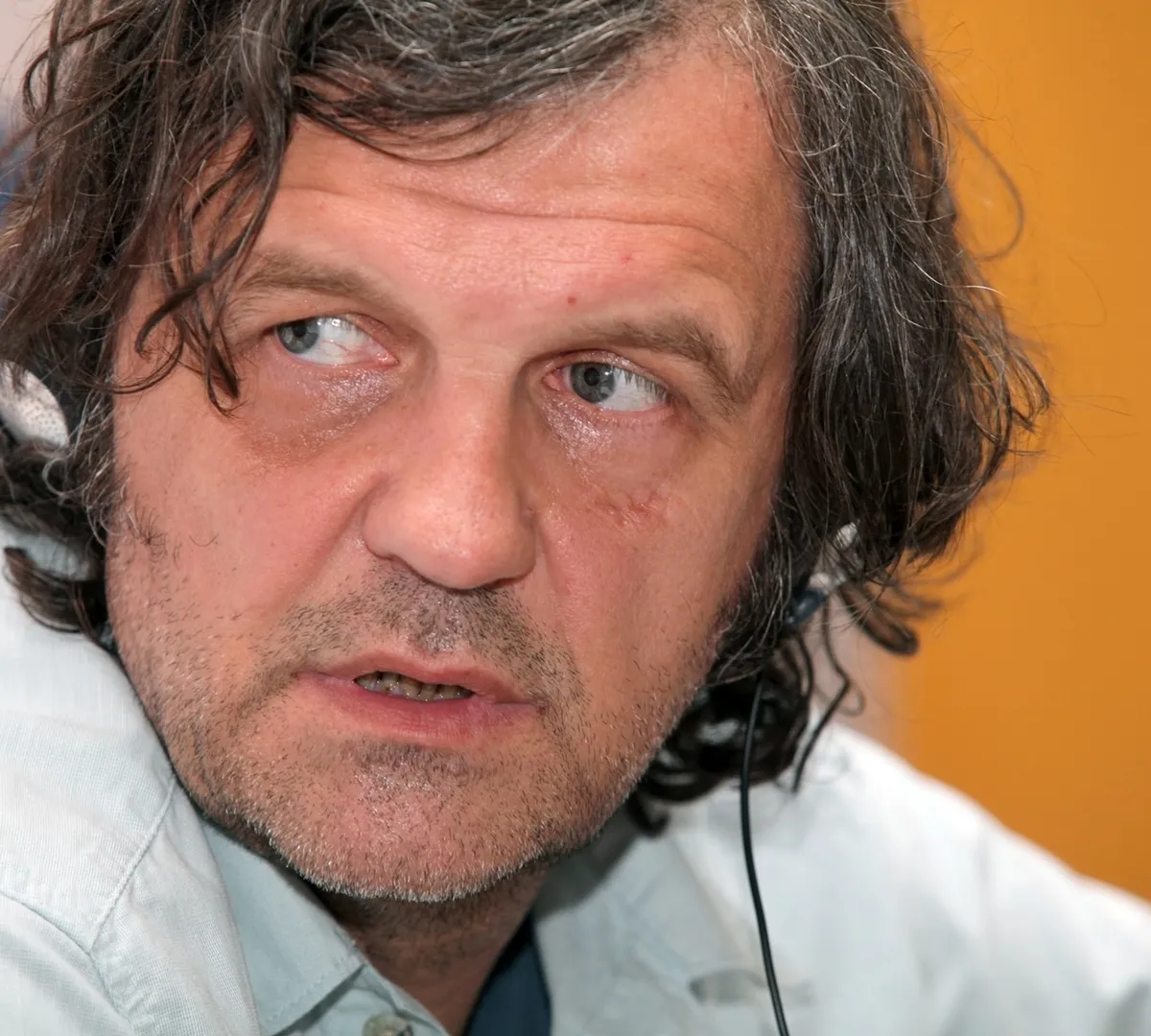 Афиша трансляции Интервью с сербским кинорежиссером Эмиром Кустурицей