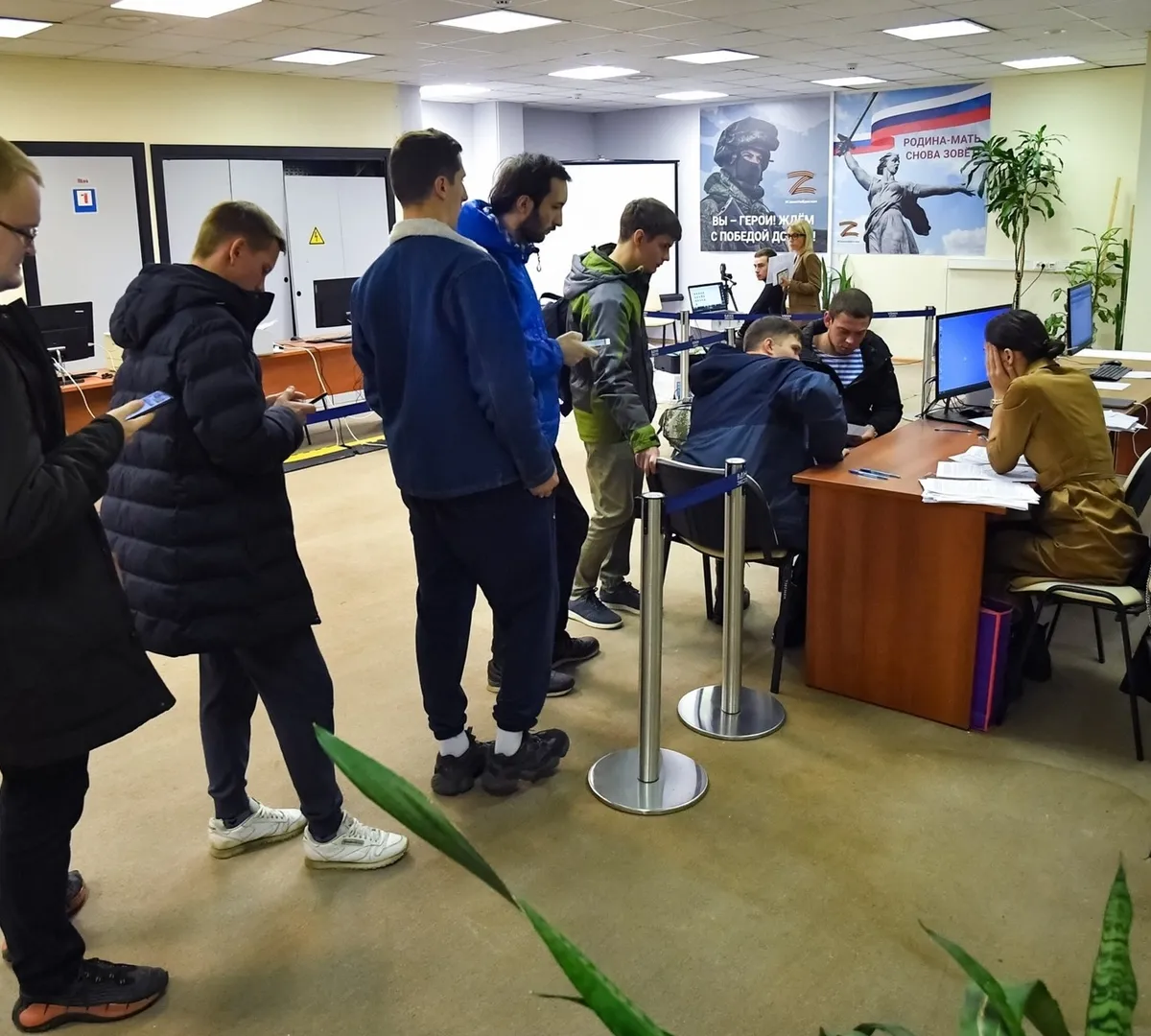 Афиша трансляции Работа мобилизационного пункта на ВДНХ