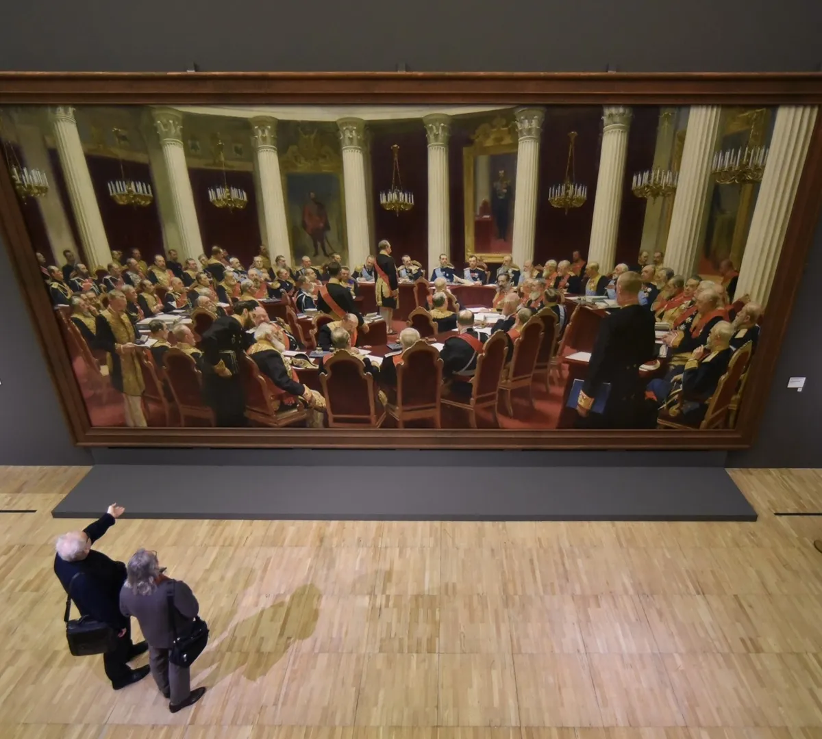 Афиша трансляции Экскурсия по выставке Ильи Репина в Третьяковке