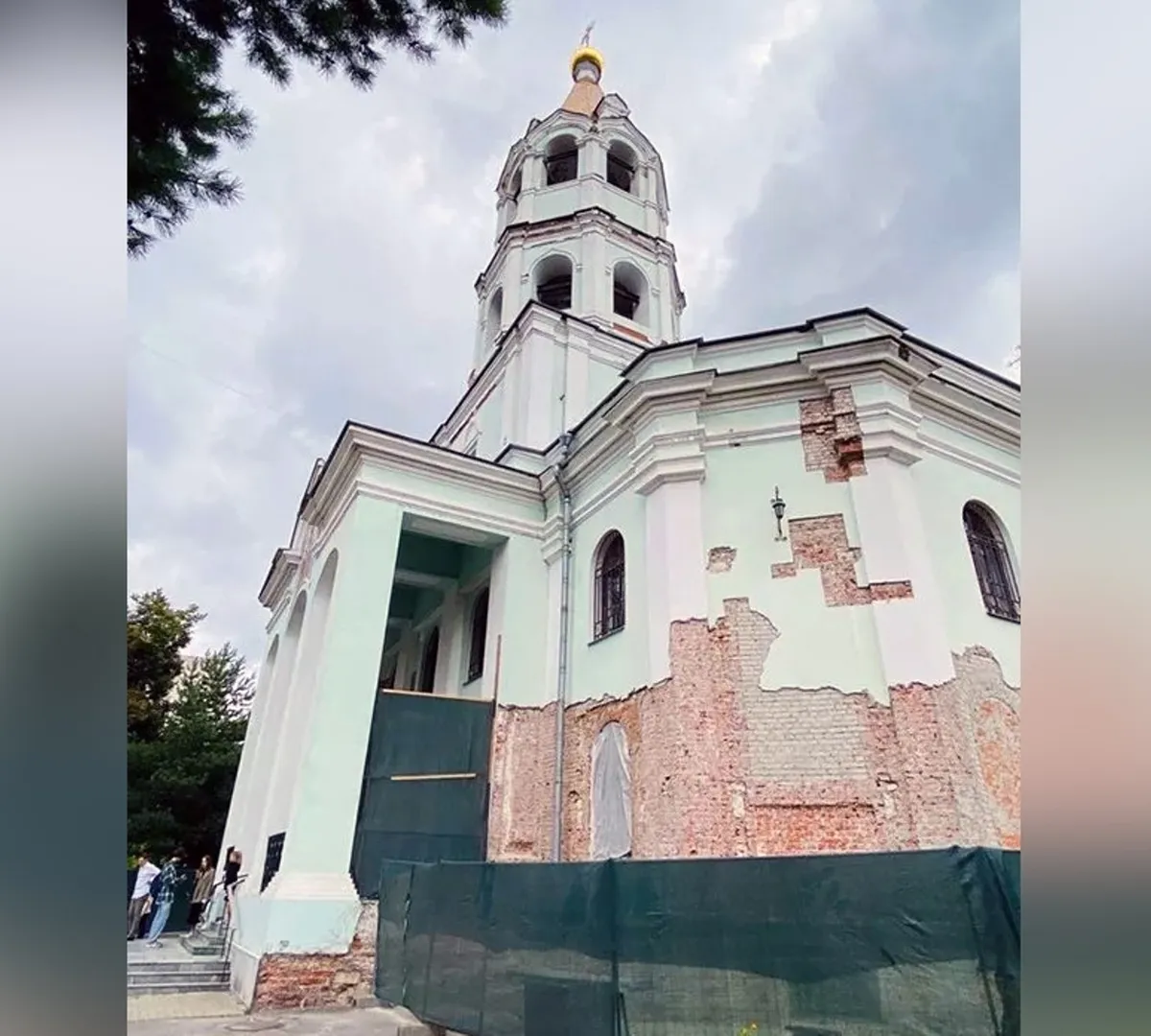 Афиша трансляции Как проходит реставрация храма святителя Николая Чудотворца