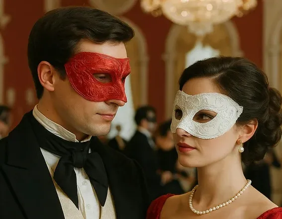 Афиша трансляции Бал-спектакль "Маскарад" в Петровском путевом дворце