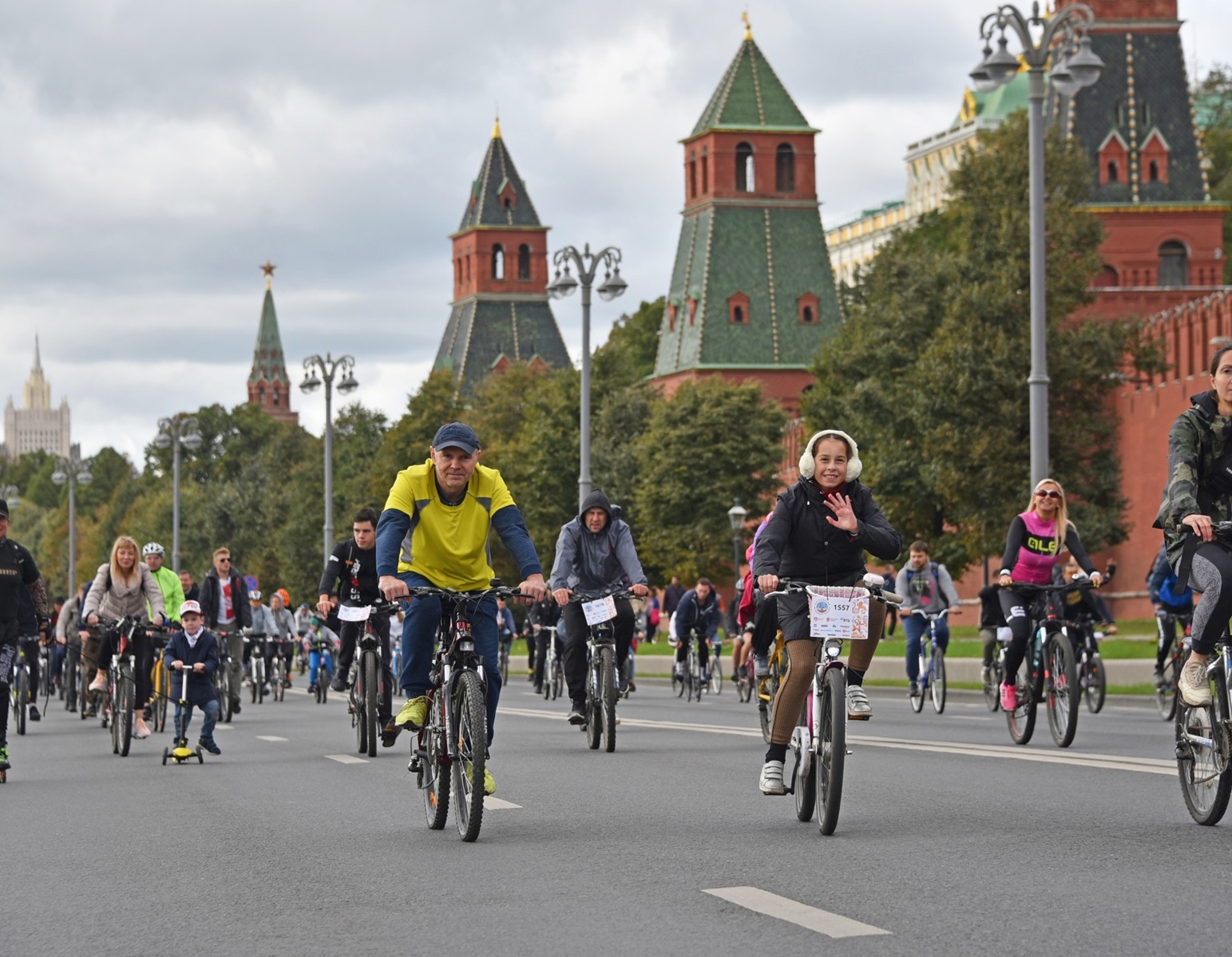 Велофестиваль в москве фото